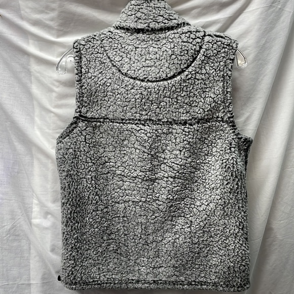 Boxercraft OLD MISS faux fur zip front vest ladies sz M - Picture 5 of 5